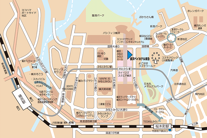 ホテル会場図